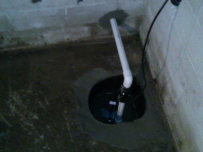 Installing a sump pump in Homewood, al